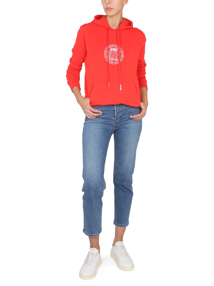 Autry Sweatshirts - Red | Wanan Luxury