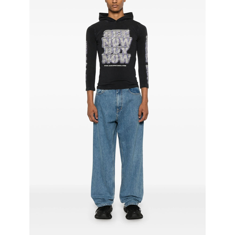 Balenciaga T Shirts - Black | 0a82f0aada625db0295847fab71f6d8e5bc18068