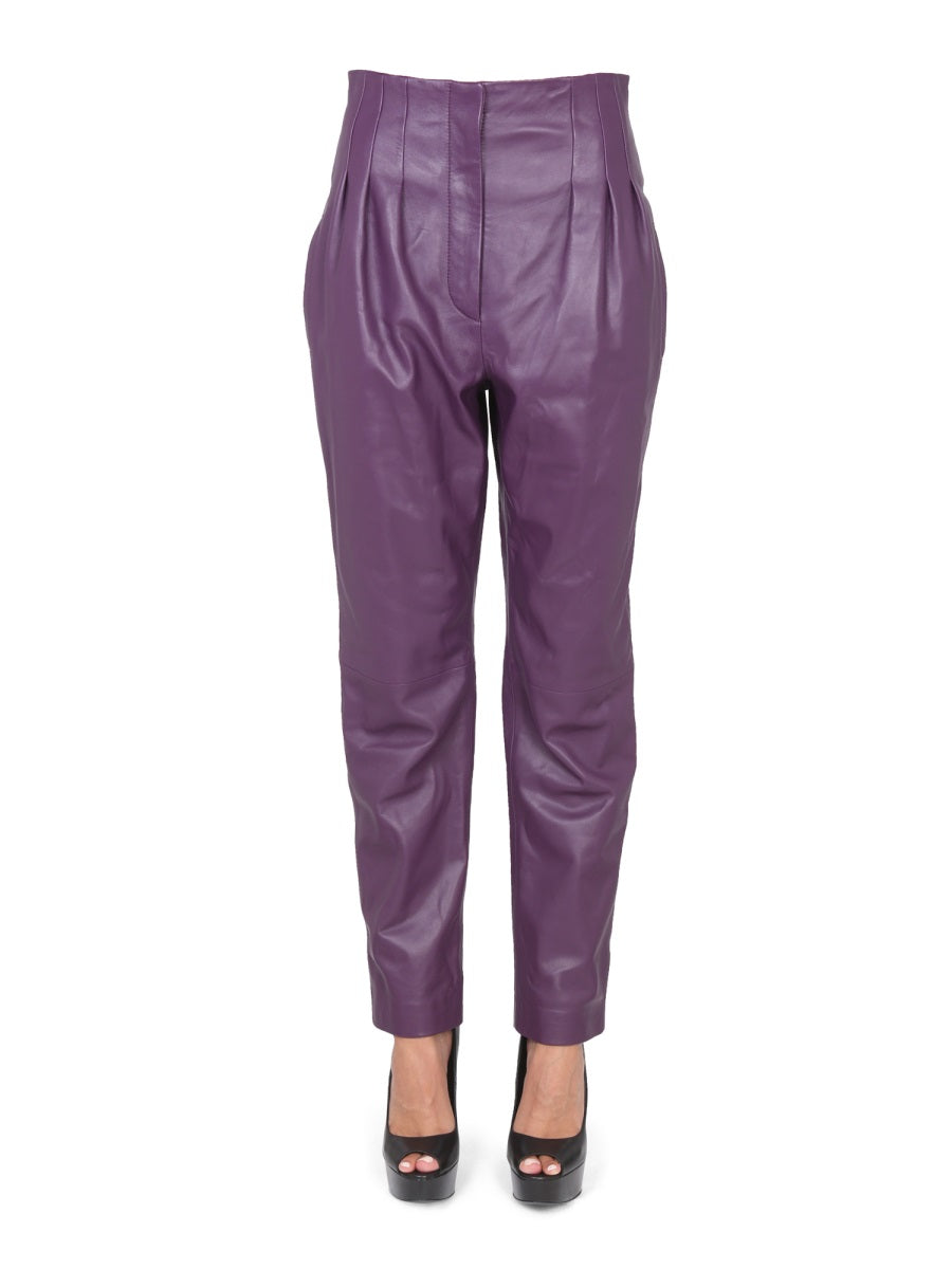 Alberta Ferretti Pants - Purple | Wanan Luxury