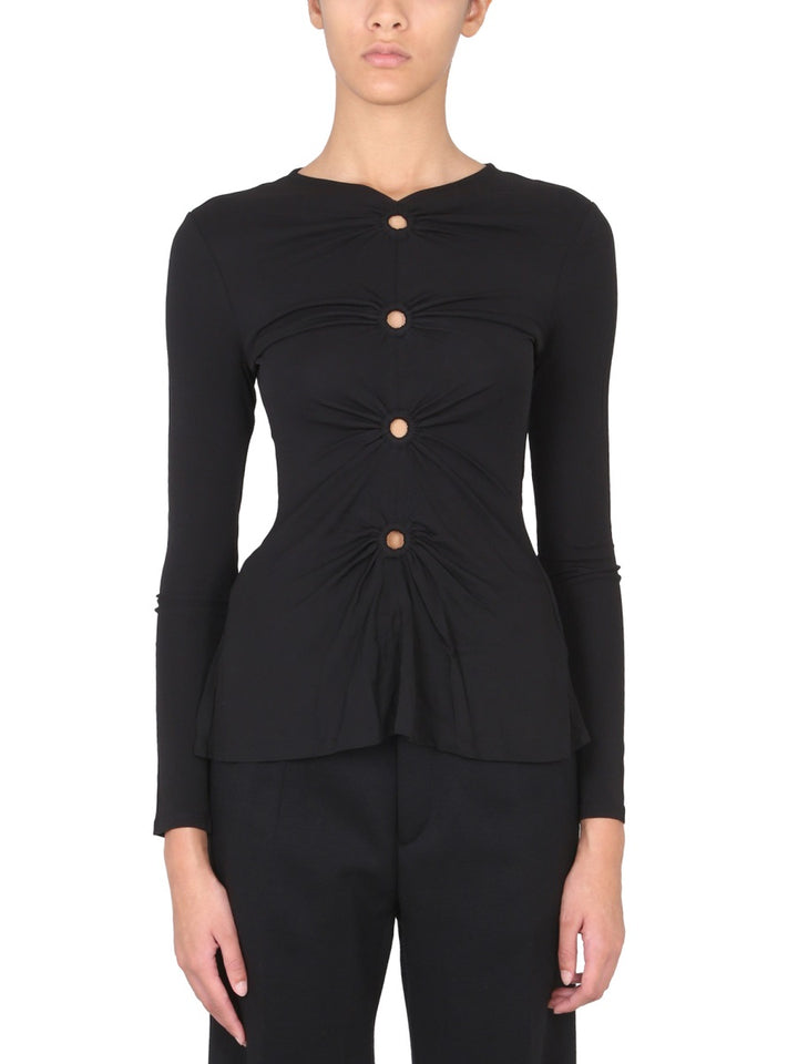 Proenza Schouler White Label Sweaters - Black | fdaee2380f4ea3f69335ba7d127dcfe52c290ed6