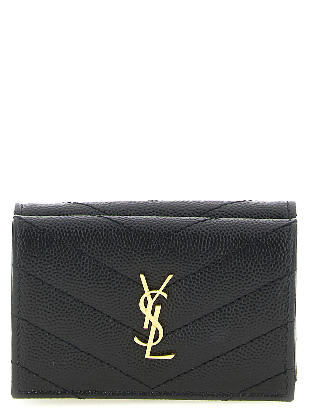 Saint Laurent Monogram Wallets and Card Holders - Black | cfc6786c66224d4aef8c513d2675af2c5610b83b