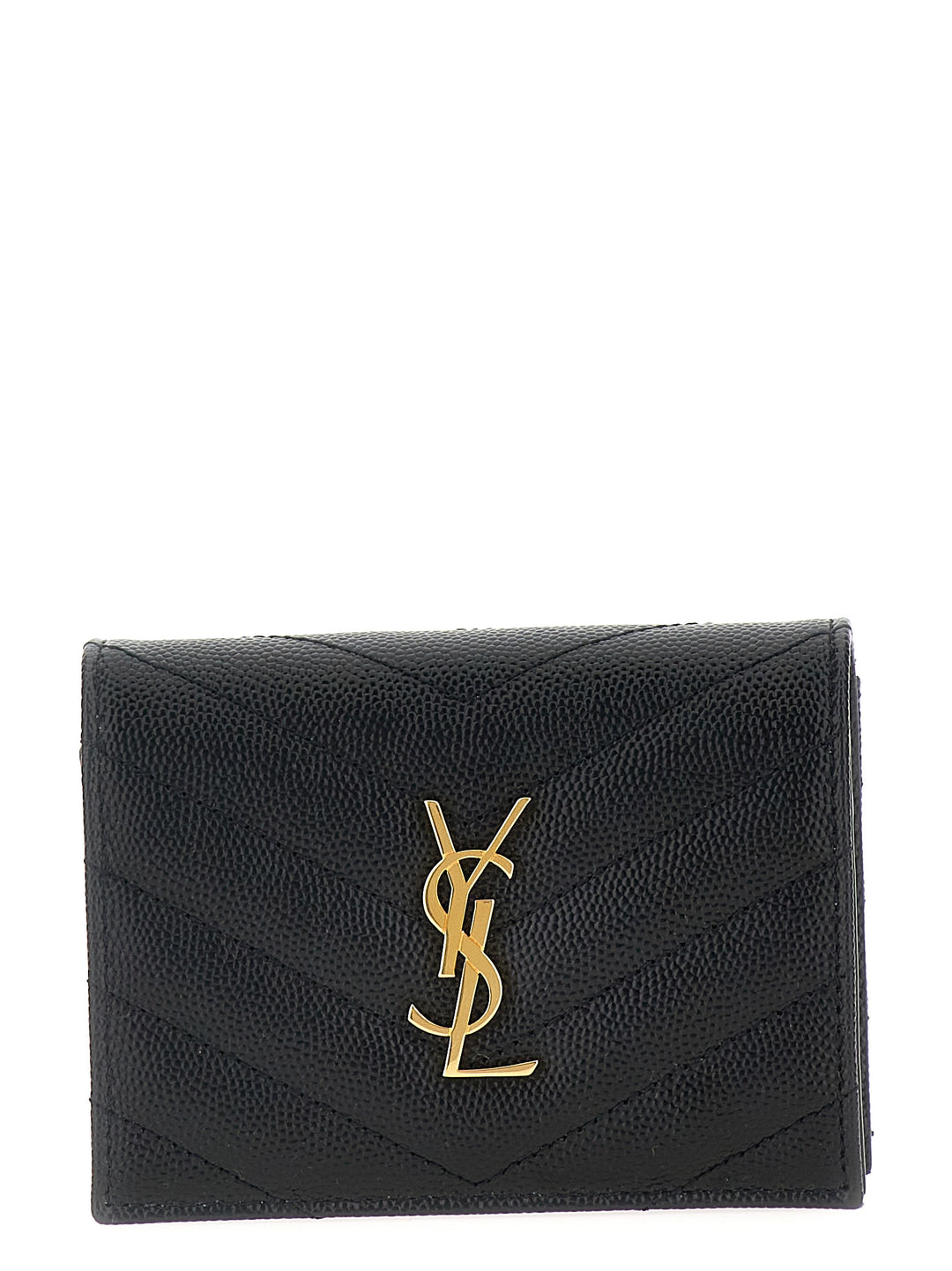 Saint Laurent Monogramme Wallets and Card Holders - Black | 4abea4348e6dd9e50cbdd4dce0a21568e5634849