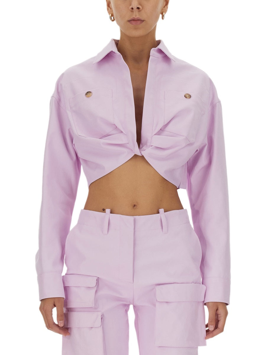 Off-White Jackets - Lilac | Wanan Luxury