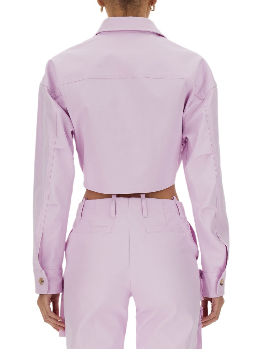 Off-White Jackets - Lilac | Wanan Luxury