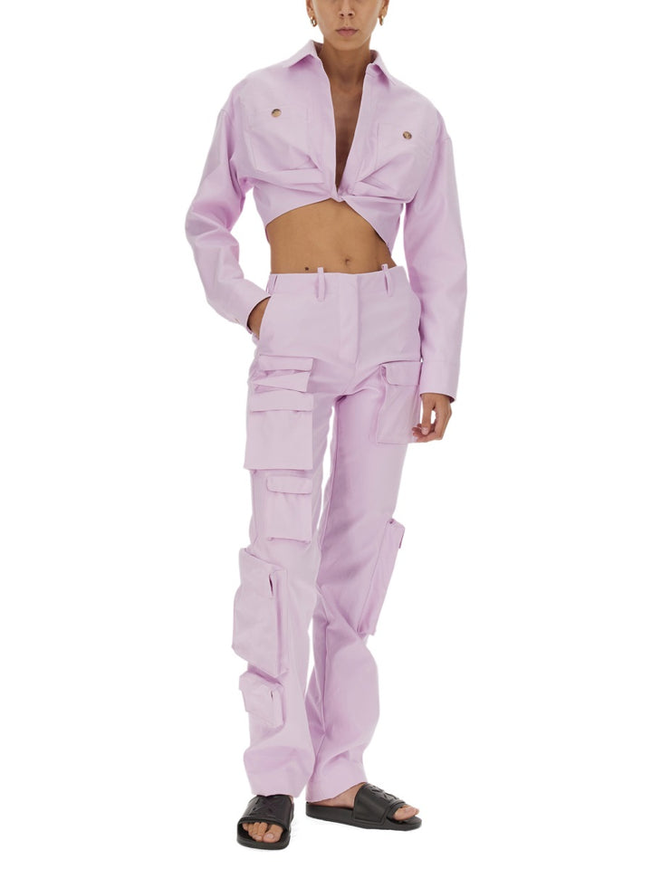 Off-White Jackets - Lilac | Wanan Luxury