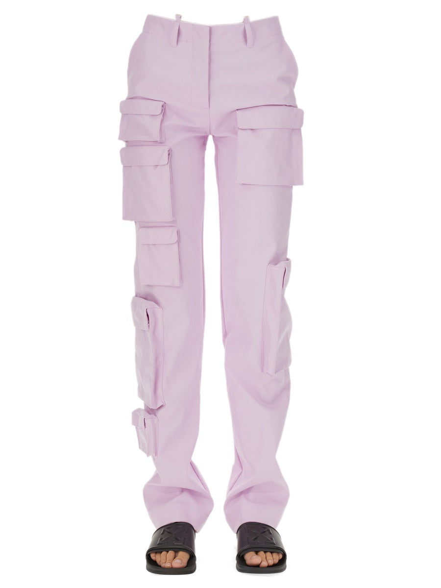 Off-White Pants - Lilac | Wanan Luxury