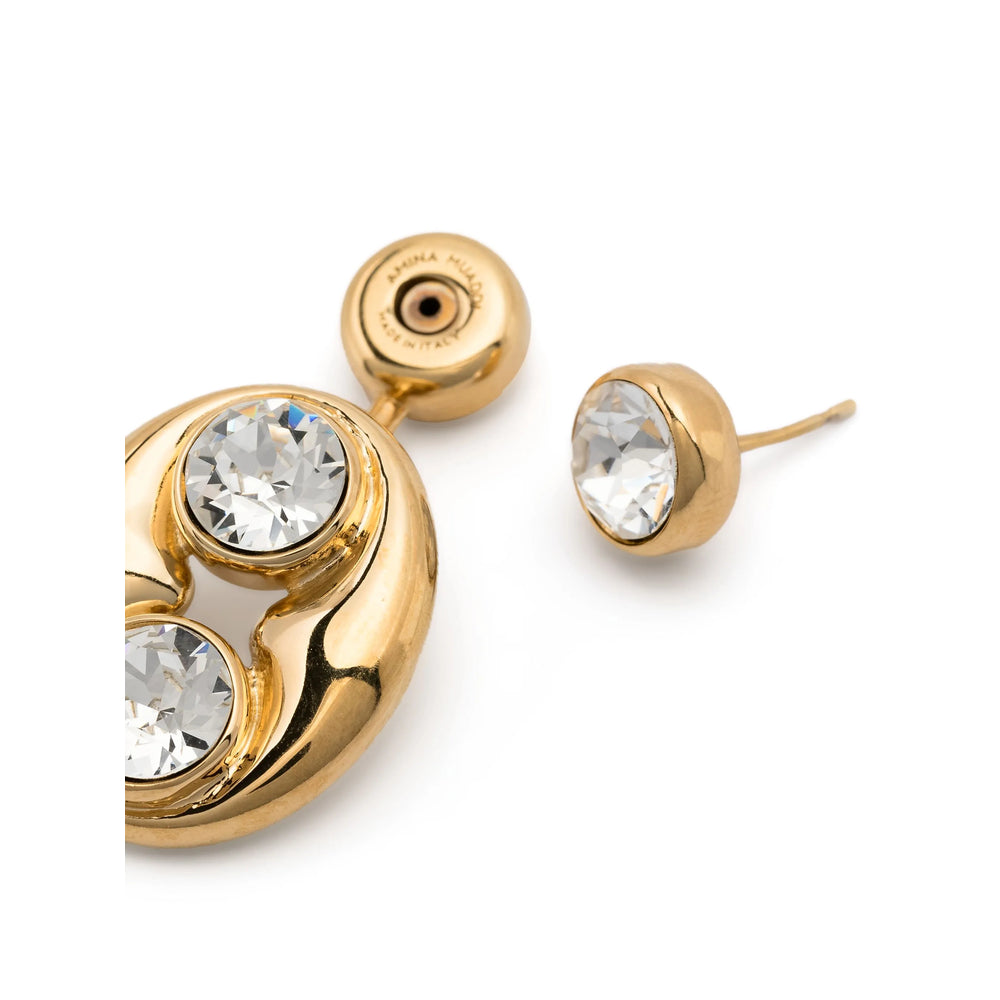 Amina Muaddi Jewellery - Gold | 6c12cd19e0d2c8c08b2cd7fb4c67754edcc9b9d0