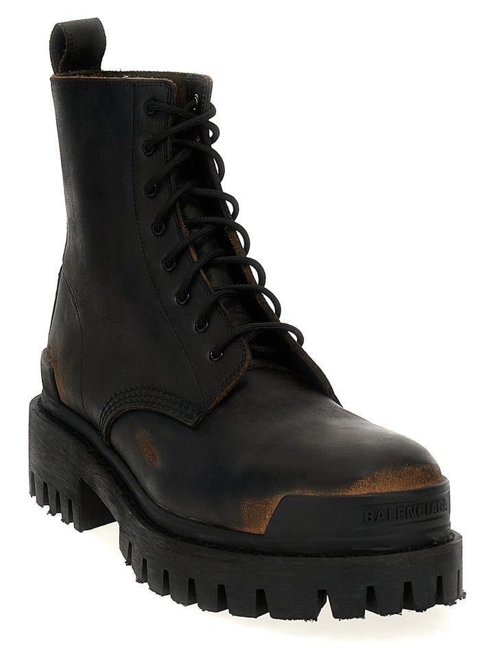 Strike Boots, Ankle Boots Black