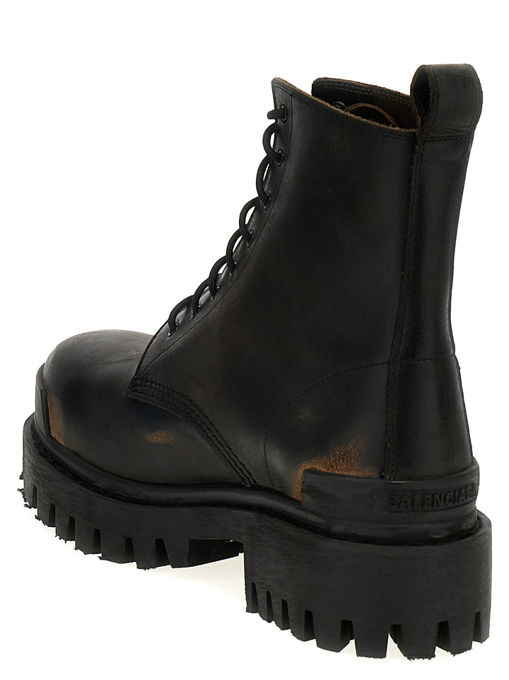 Strike Boots, Ankle Boots Black