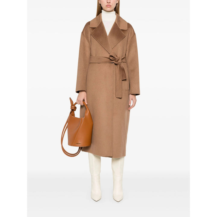 S Max Mara Coats - Brown | d6ed1fa7808791acfefaf6645fdf80be9f7149dd