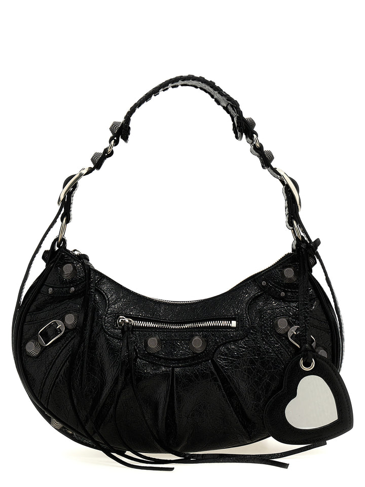 Balenciaga Le Cagole S Shoulder Bags - Black | b50106a12151b3d88cd0a3fae64a31675e91c815