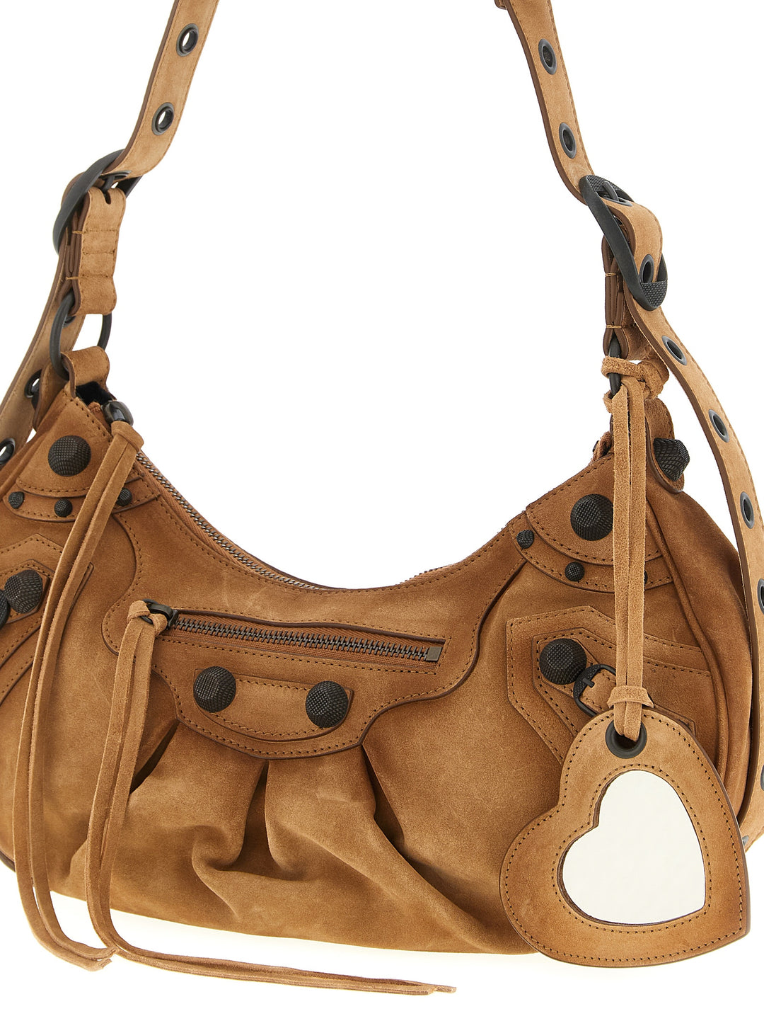 Balenciaga Le Cagole S Shoulder Bags - Brown | c476a4484c40180c0832a29efd79bf40fd802ec3