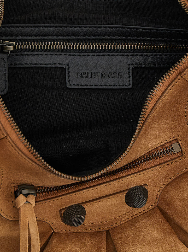Balenciaga Le Cagole S Shoulder Bags - Brown | 3b8f2f72d164bbd74f79222e06a555cecc316332