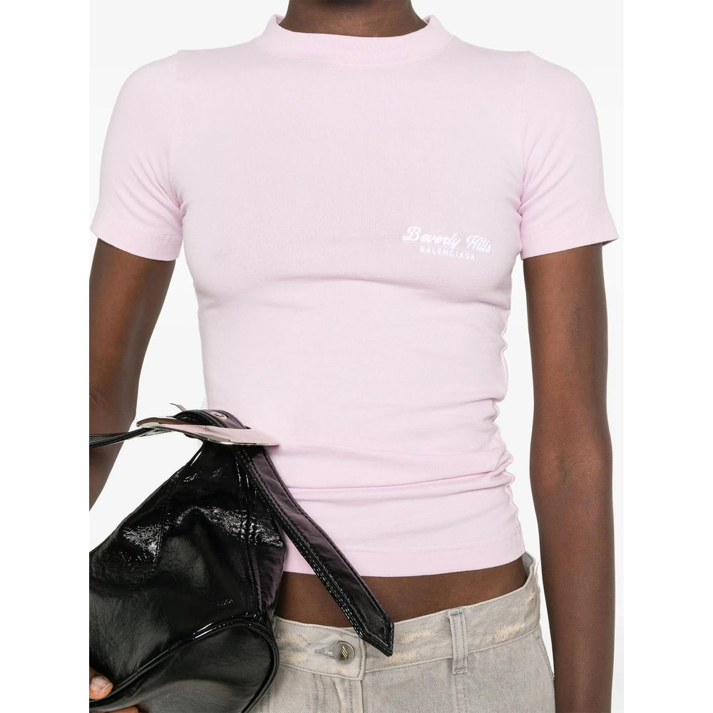 Balenciaga T Shirts - Pink | 419b1b7afbf7ef4f4067d7d9f34e079066590a19