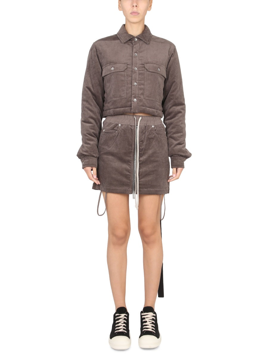 Rick Owens X Drkshdw Jackets - Dove | 4c60cb0b1a69ac388cade21611b3c2c69aacda6a