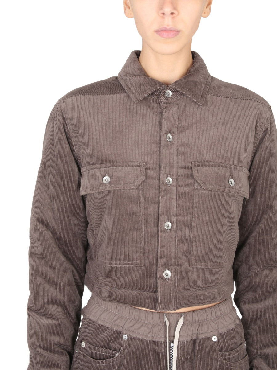 Rick Owens X Drkshdw Jackets - Dove | 18f7d798c64e8dc06c44e8f55dcaa2bf3f7a0418