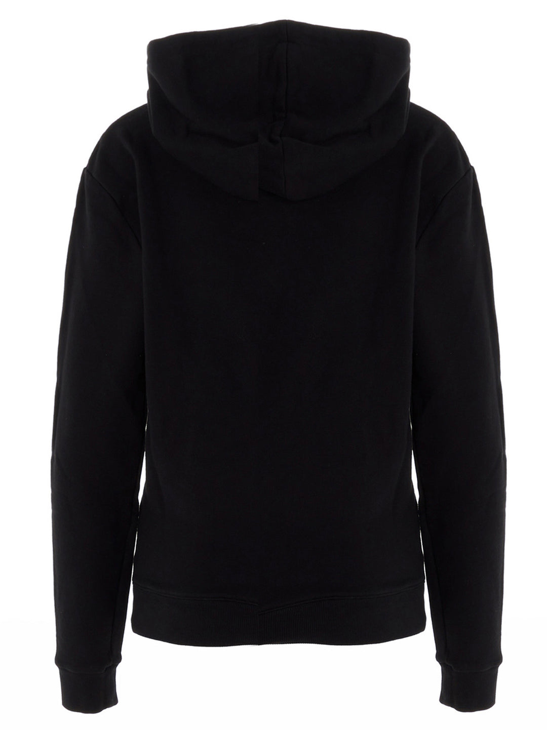 Logo Print Hoodie Sweatshirt Black