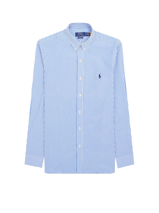 Striped Stretch Cotton Shirt