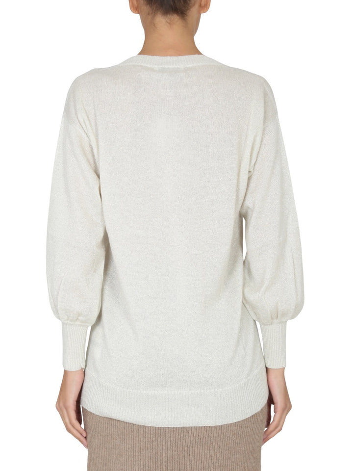 Fabiana Filippi Sweaters - White | 0144fe9d49c9df549115949bbba0e455a102eaa2