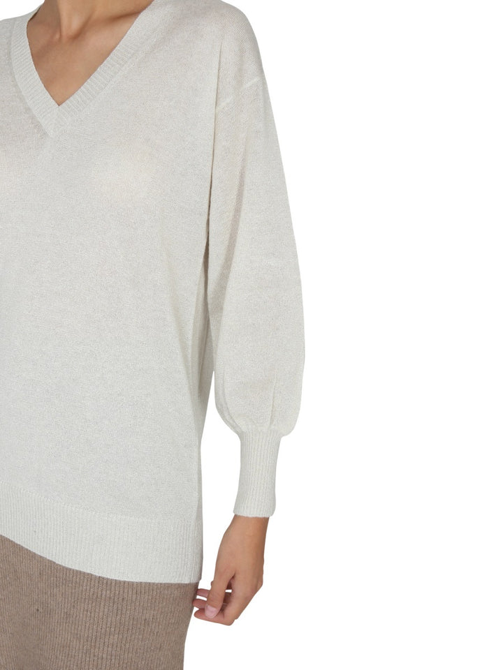 Fabiana Filippi Sweaters - White | e704f6036be72de10deb78aca9fad6e7c8714ead