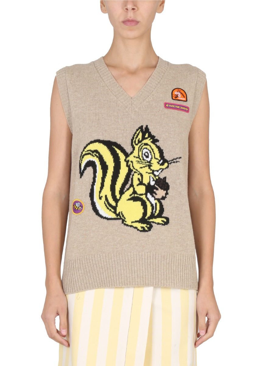 CORMIO Gilet - Beige | Wanan Luxury