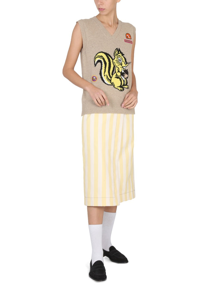 CORMIO Gilet - Beige | Wanan Luxury