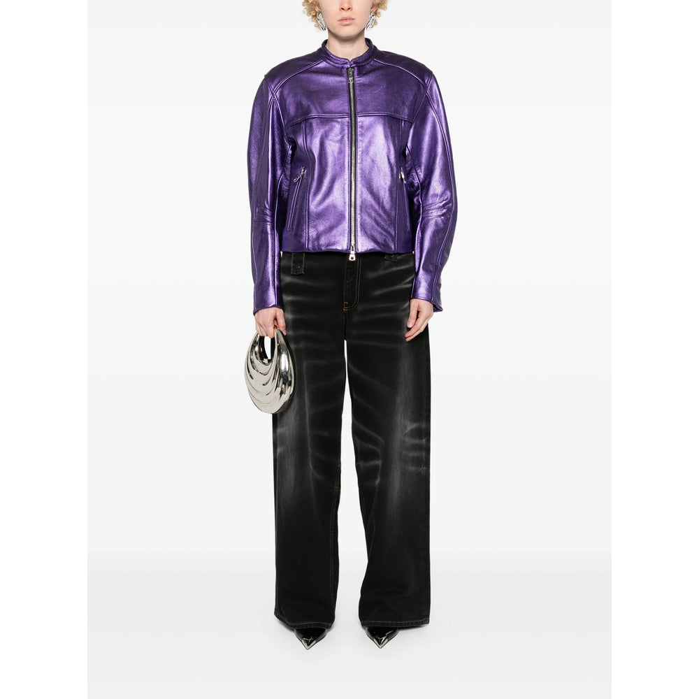 Laquan Smith Outerwears - Purple | 2a6fdad9d519db9f71120c9daf3e9bb33086f0e3