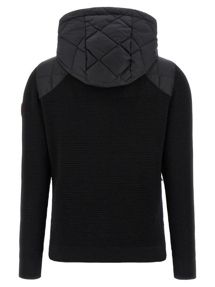 Canada Goose Hybridge® Quilted Knit Puffer Jackets - Black | cc7c8995443c31be656b1b18b95fa351075747db