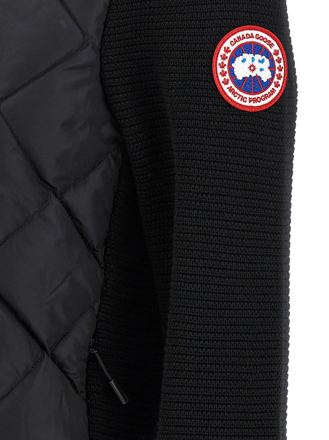 Canada Goose Hybridge® Quilted Knit Puffer Jackets - Black | fe35dedeb77b588ed9c1a6f3b776b62d6044d5d2