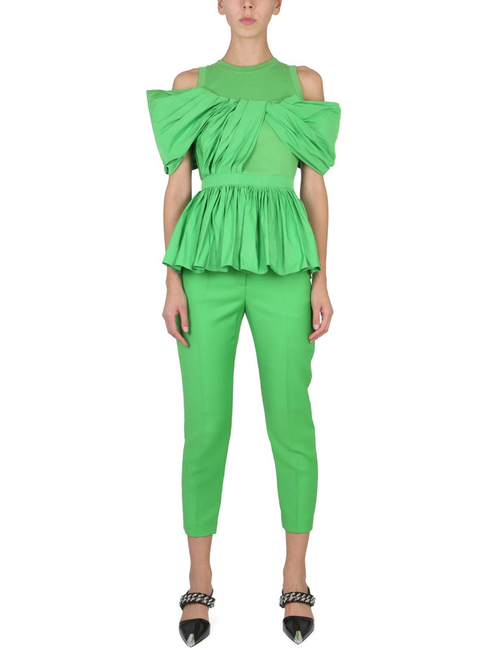 Alexander McQueen Pants - Green | Wanan Luxury