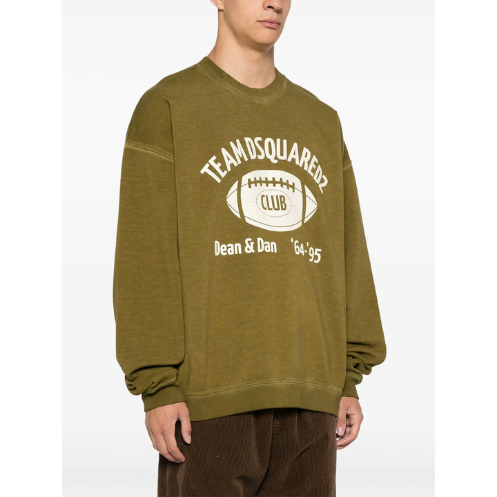 Dsquared2 Sweatshirts - Green | d15048440f7a7d8b6e734d1d87ea309503e448b9