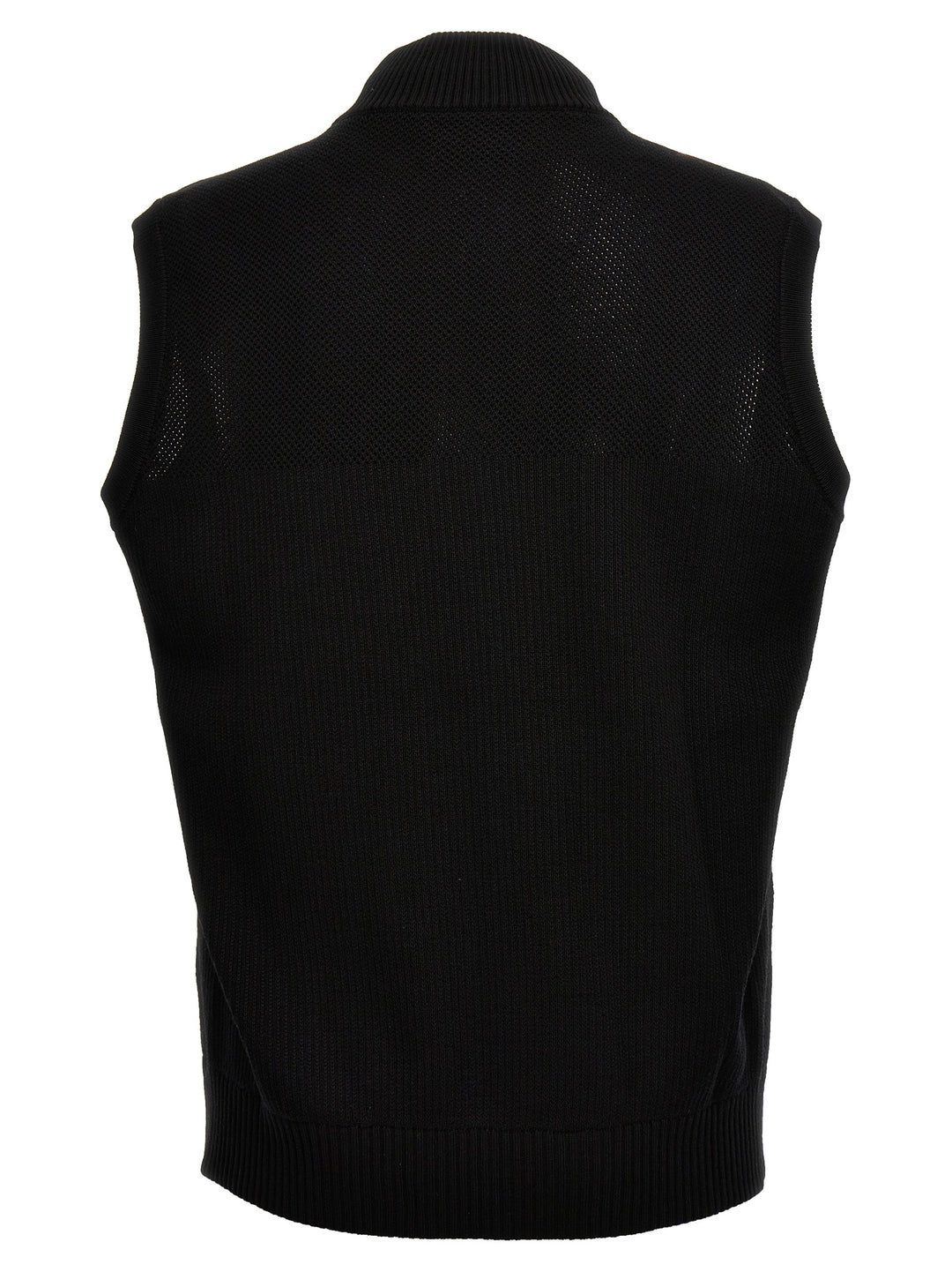 Canada Goose Hybridge® Quilted Kniknit Gilet - Black | 0b1a708dec120d02d0755bf63d61e818eed1ad56