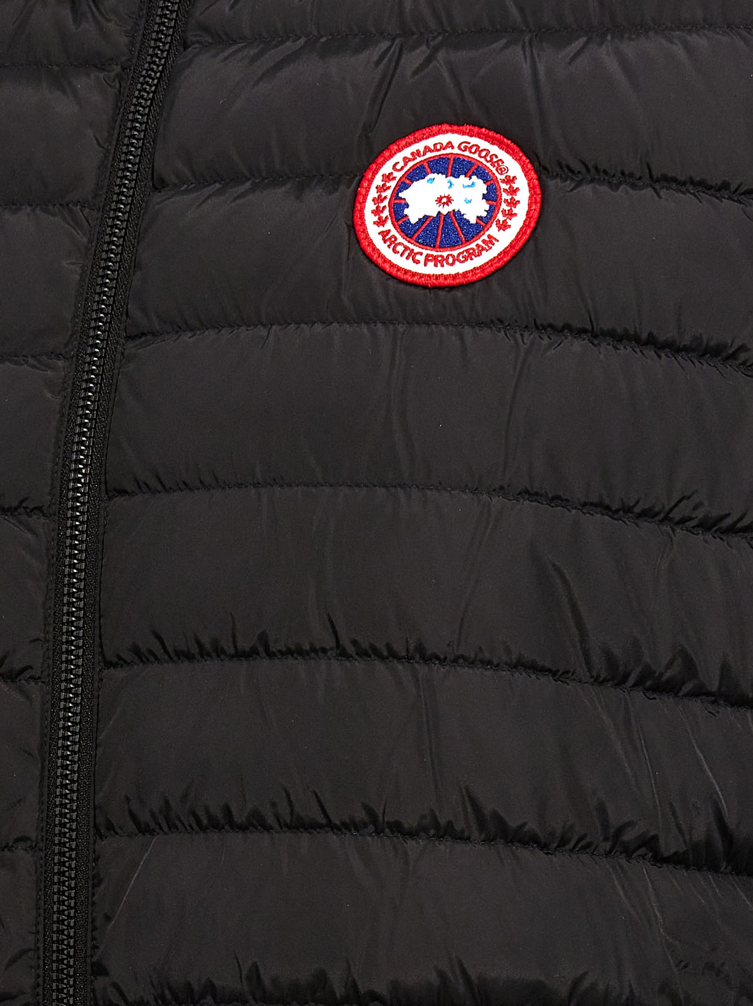Canada Goose Hybridge® Quilted Kniknit Gilet - Black | cf6324f387573045678a0a1063aa1b08fff5068a