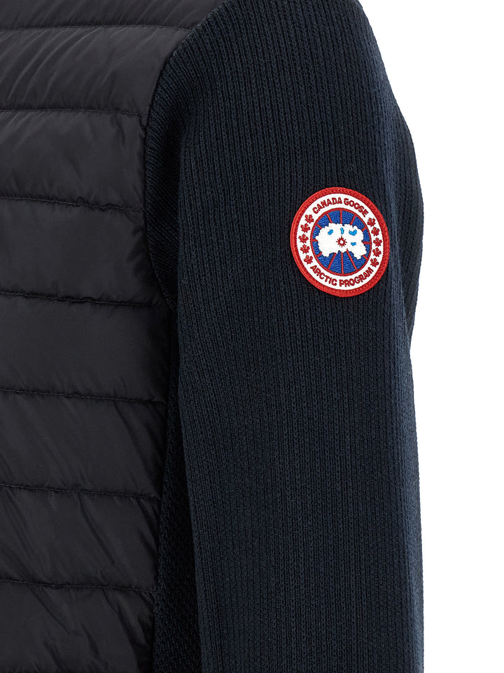 Canada Goose Hybridge® Puffer Jackets - Black | 67dc7456ff0abe87540cfb191983709ff0bf6f42