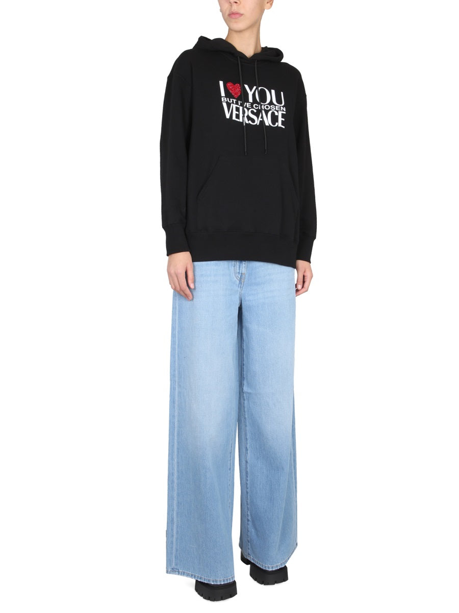 Versace Sweatshirts - Black | 44154523d92a98a572420a82e1fd70fa54c25a9c