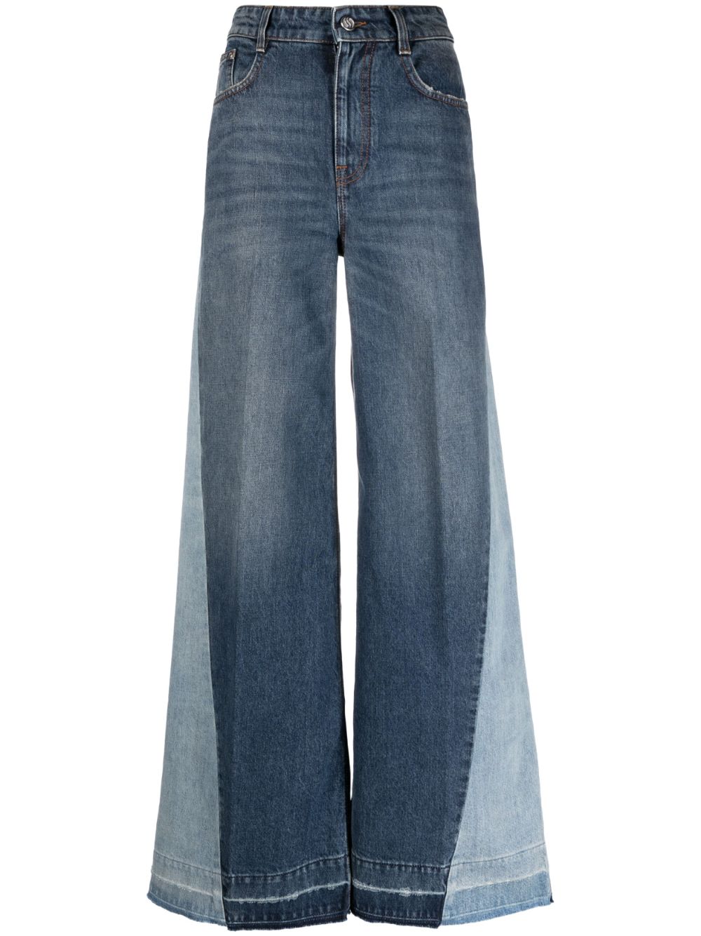 Wide leg jeans