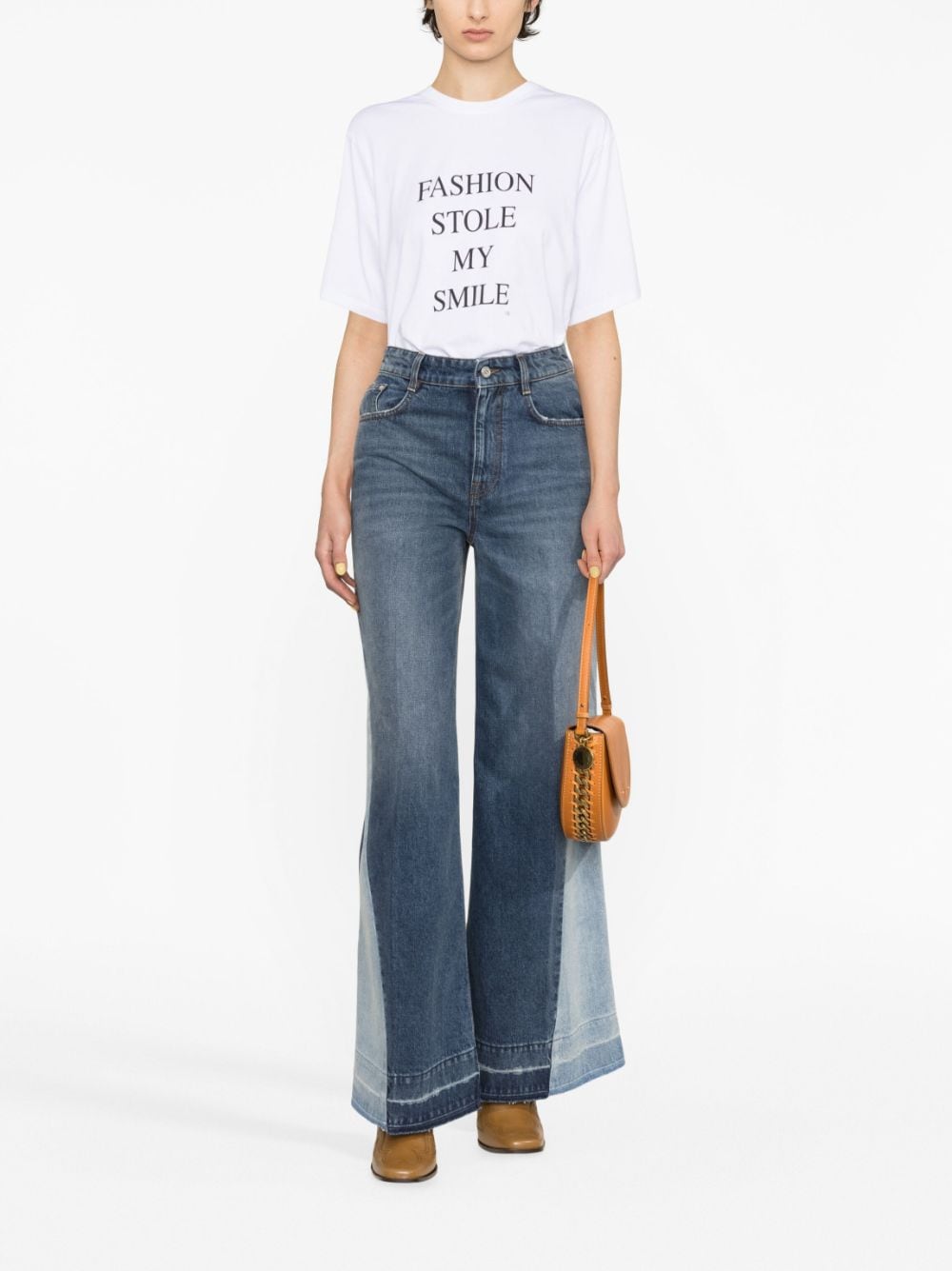 Wide leg jeans