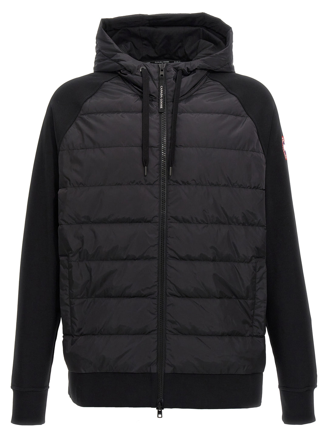 Canada Goose Huron Hybridge® Puffer Jackets - Black | 1369624f439bb2822b16fa095760ebce818acf9f