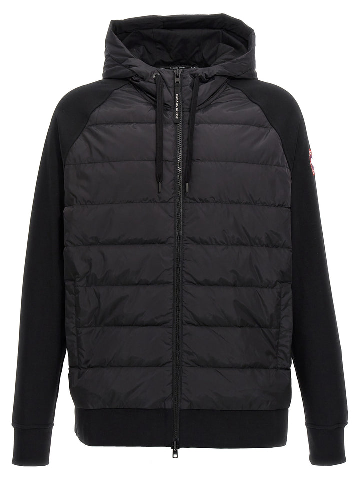 Canada Goose Huron Hybridge® Puffer Jackets - Black | 1369624f439bb2822b16fa095760ebce818acf9f