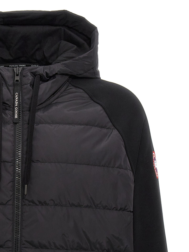 Canada Goose Huron Hybridge® Puffer Jackets - Black | afbe7d4340cb48488ec2955767d105ade46913e0