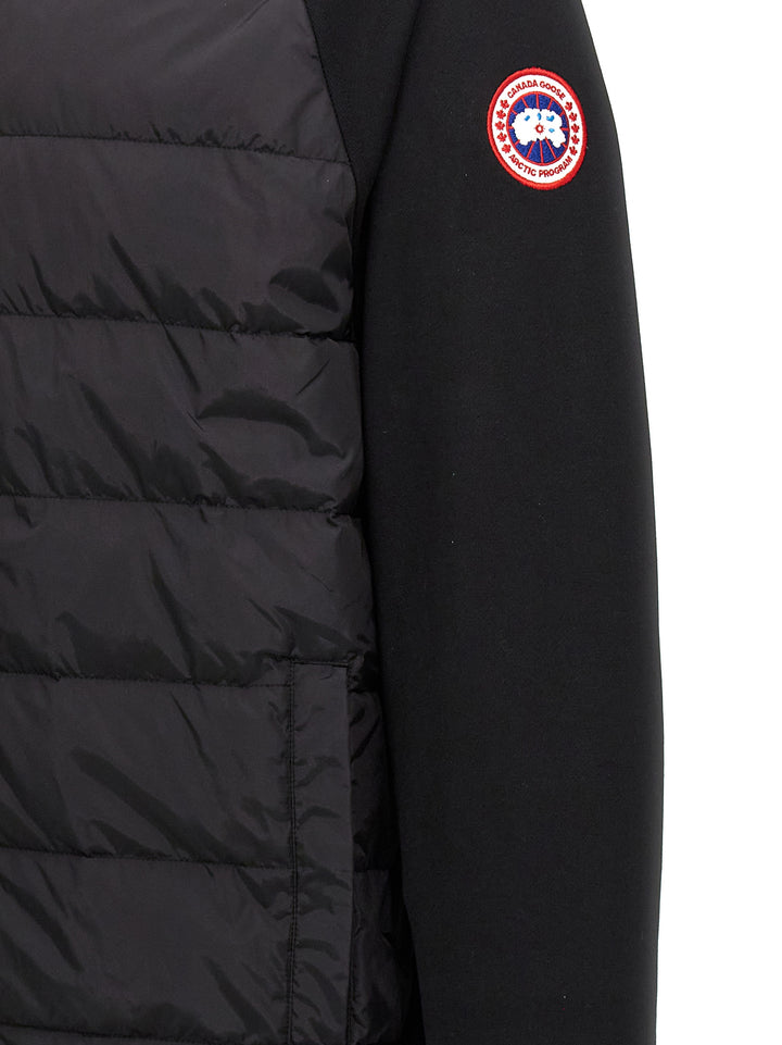 Canada Goose Huron Hybridge® Puffer Jackets - Black | 9a6415cbf32b7c95e471914c942c7b1d9e62f581