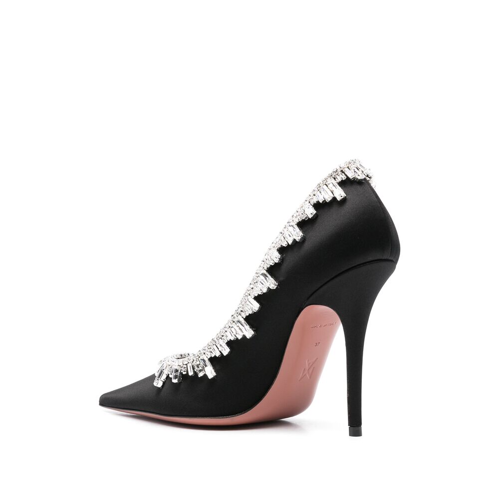 Amina Muaddi Shoes - Black | de641374cbec69594b5cd5055feb4cbf8859d459