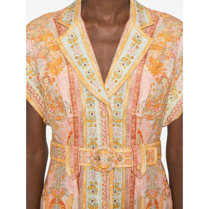 Zimmermann Dresses - Orange, Pink | 7a55ecab90c4da9fcf75d5fb16a4e913a33fa45e