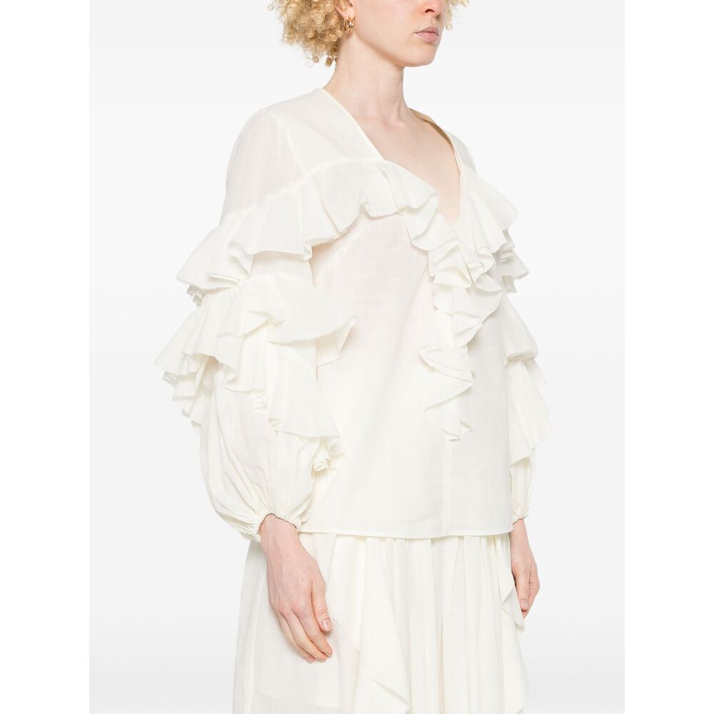 Zimmermann Shirts - White | 800fe22f97ddd9837b33b8695fe82d079ac1ec99