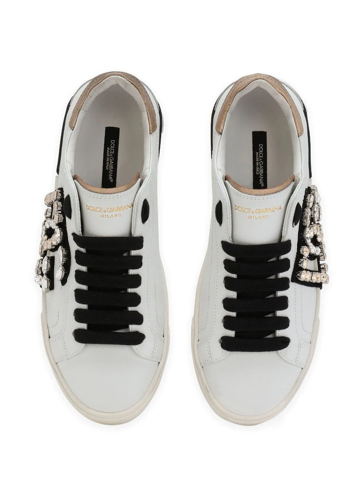 Portofino sneakers with rhinestones