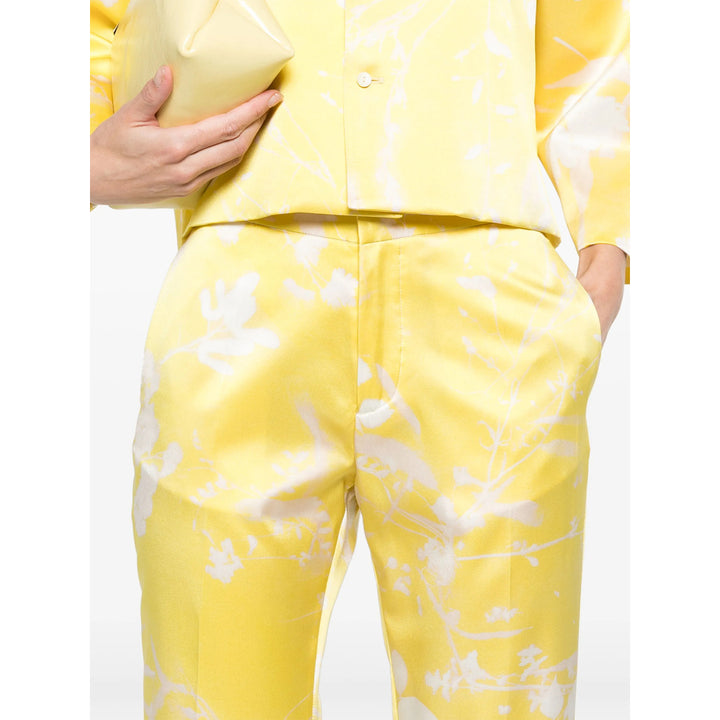 Fabiana Filippi Pants - Yellow, Neutral | 0fcb24a759ecf17f9d3876166471572de1fcd0fd