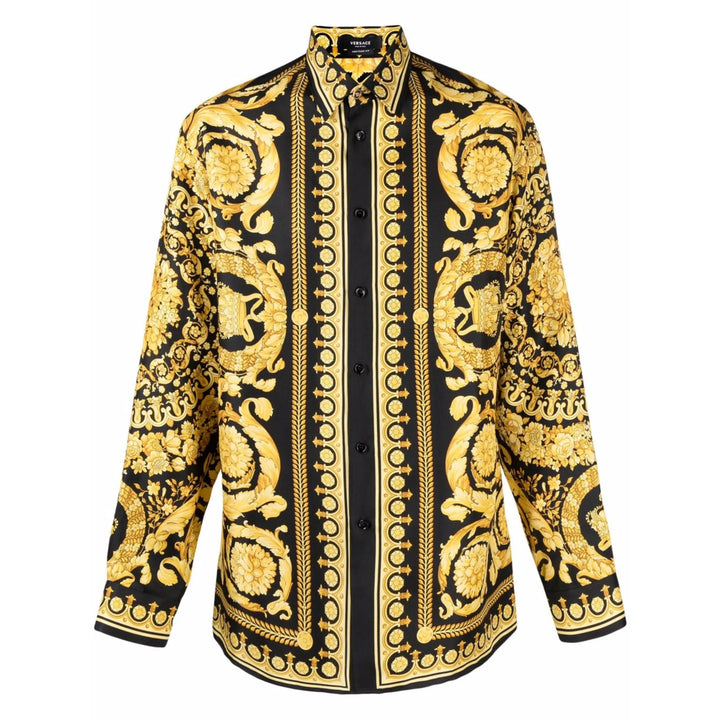 Versace Shirts - Black, Gold | f27411ebac333f1325e6ec3b1f8012764bdd639c