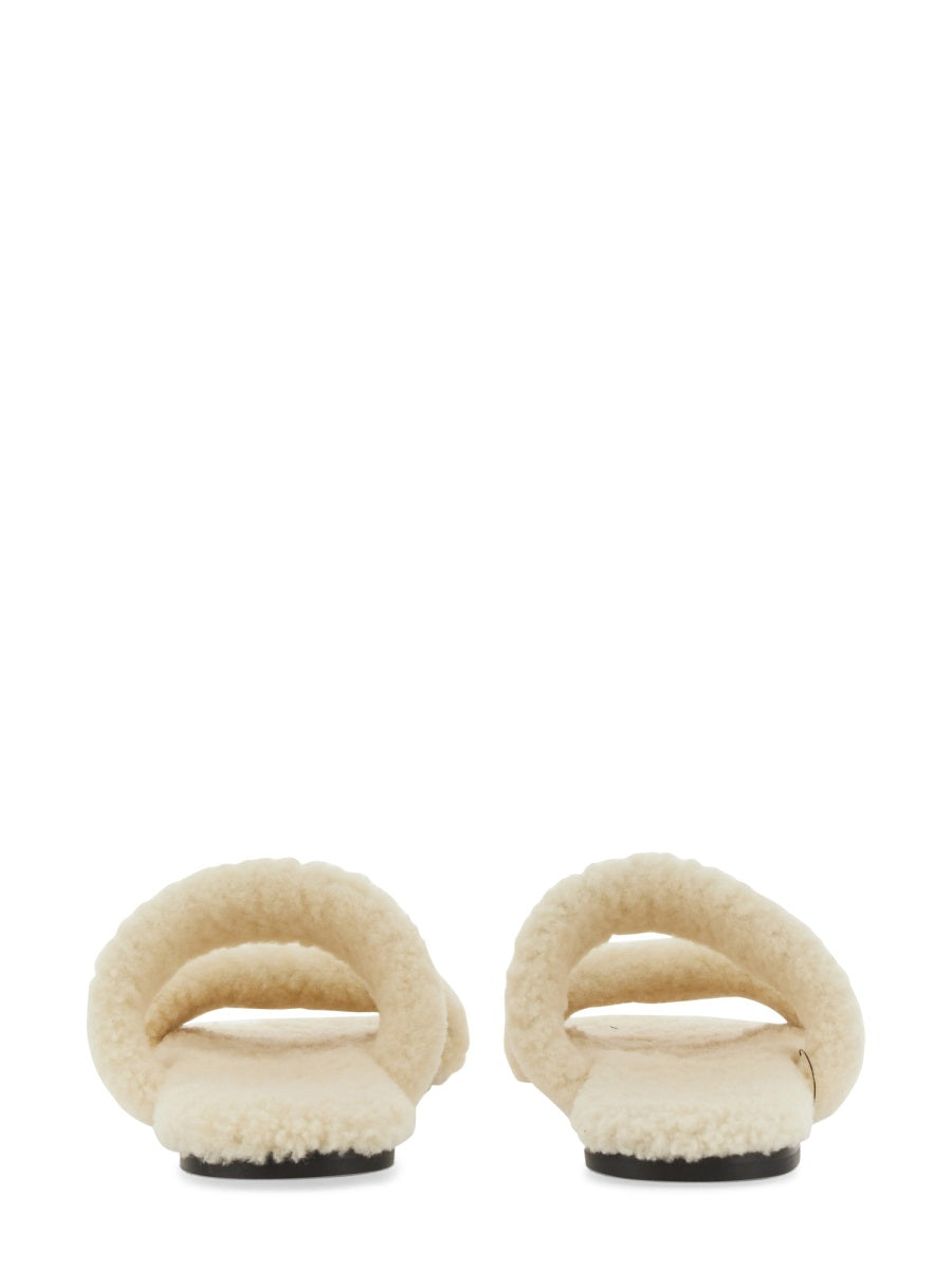Saint Laurent Sandals - Ivory | 0235764b852b977a78e4b58164a2db0a8a0c4e53