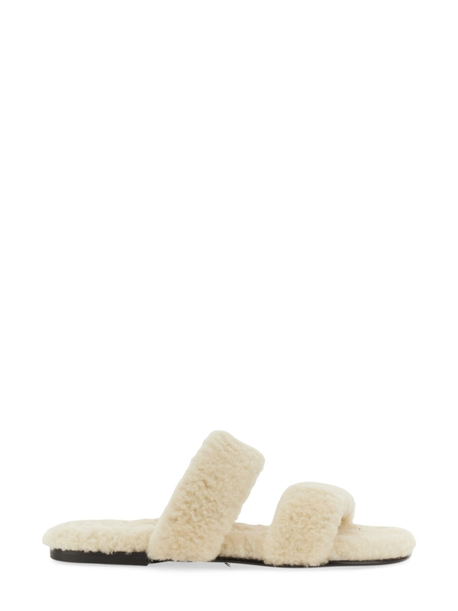 Saint Laurent Sandals - Ivory | 38b5673dcf09a537eb0ff0fdcd77d44322c494d2
