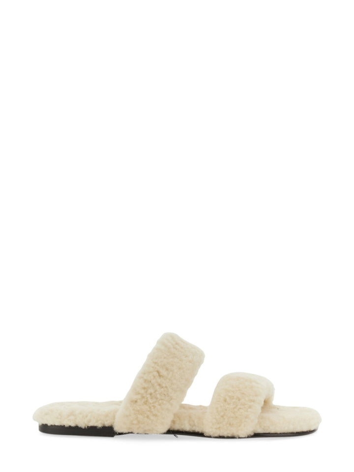 Saint Laurent Sandals - Ivory | 38b5673dcf09a537eb0ff0fdcd77d44322c494d2